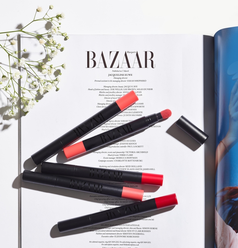BAZZAR 벨벳 립 · 브랜딩·패키지 디자인